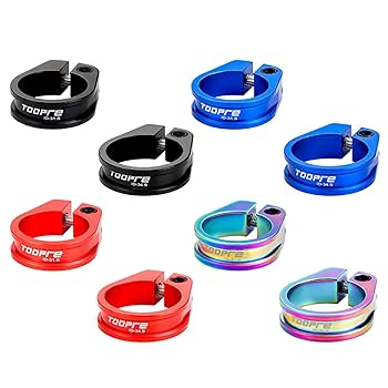 FBM BMX シートクランプ Amazon | 31.8/34.9 ミリメートルアルミ合金ロードバイクシート